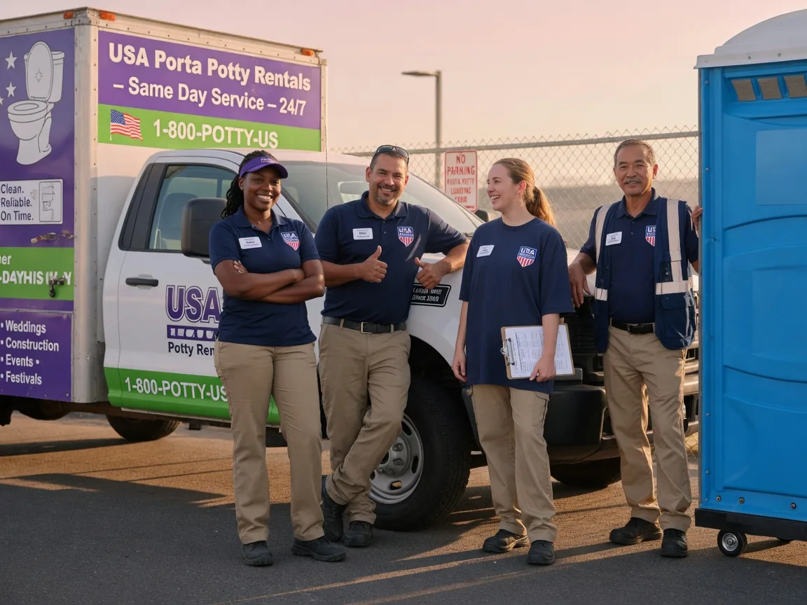Porta Potty Rental company in Jamestown, CA